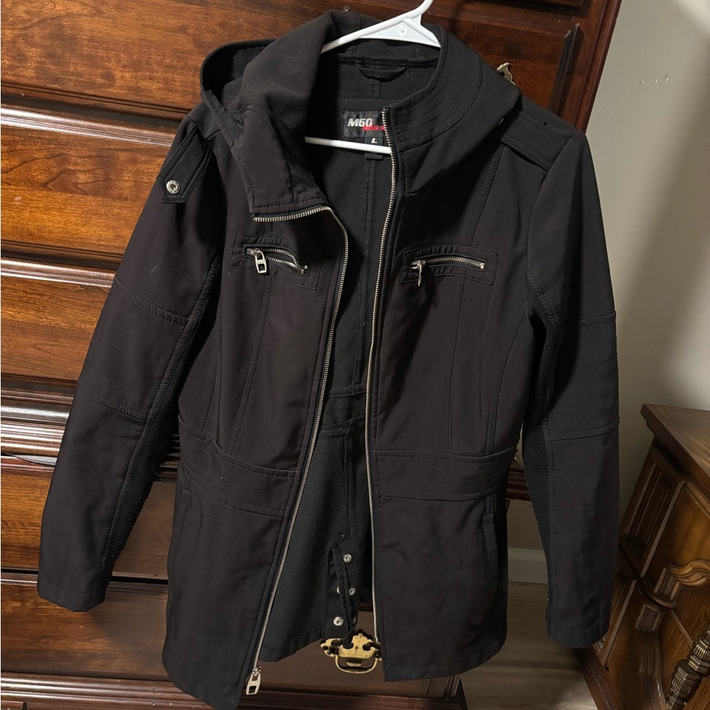Miss Sixty Black Hooded Jacket